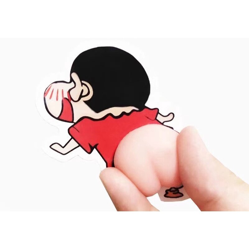 [Ready Stock]Car Door Anti-Collision Rubber Strip Cute Butt Anti-Collision Sticker Door Opening Anti-Scratch Wipe Protector Cartoon Door Edge The Rear-View Mirror Bumper Stickers Refrigerator Door Pro